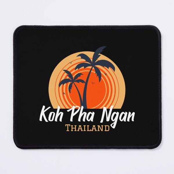 Item preview, Koh Pha Ngan Sunset And Palm Trees Design designed and sold by RektRepublic.