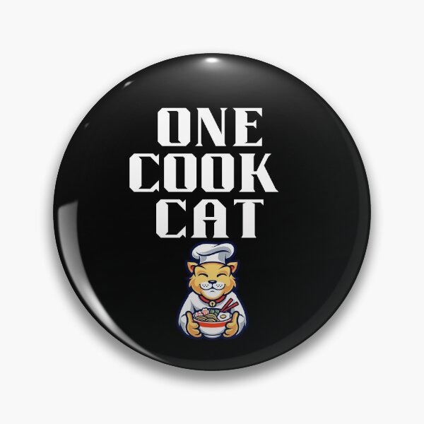 Item preview, Funny One Cook Cat Catering Cooking Kitten Chef Culinary designed and sold by MagicSD Designs.