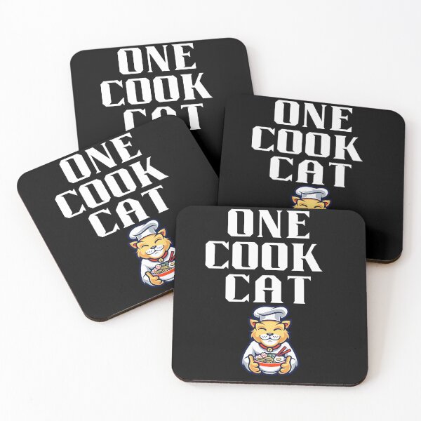 Item preview, Funny One Cook Cat Catering Cooking Kitten Chef Culinary designed and sold by MagicSD Designs.