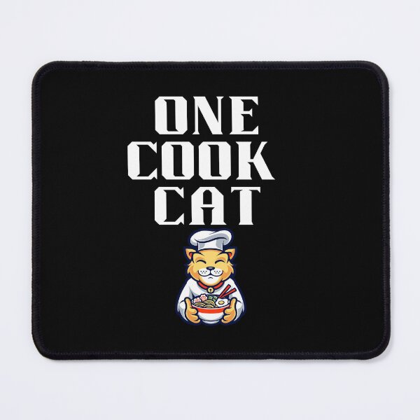Item preview, Funny One Cook Cat Catering Cooking Kitten Chef Culinary designed and sold by MagicSD Designs.