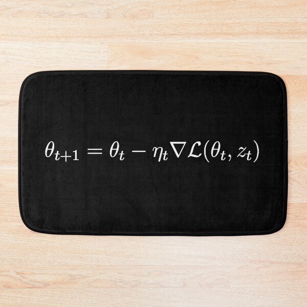 Item preview, the iteration step for stochastic gradient descent SGD designed and sold by NoetherSym.