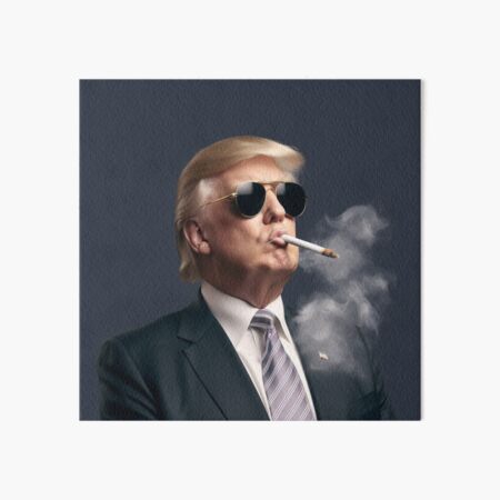 Item preview, Trump Smoking a HUGE Joint designed and sold by MauiWowieMerch.