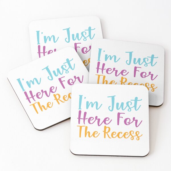 Item preview, I'm Just Here For Recess Funny Back to School designed and sold by HAWORD.