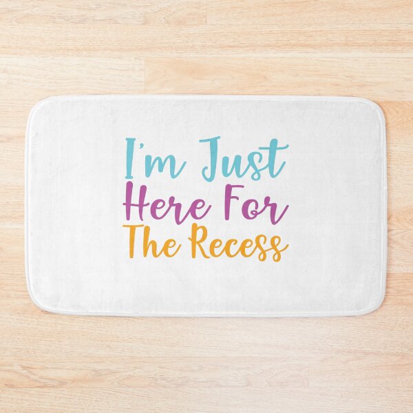 Item preview, I'm Just Here For Recess Funny Back to School designed and sold by HAWORD.