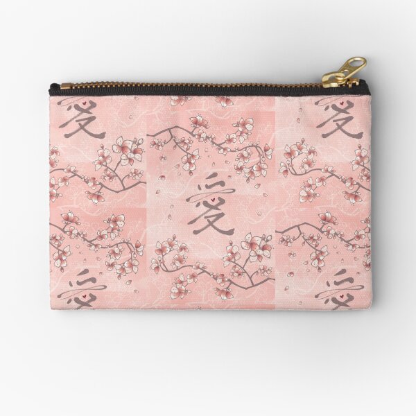 Item preview, Ten Miles Of Pink Peach Blossoms And Eternal Love Chinese Calligraphy II © fatfatin  designed and sold by fatfatin.
