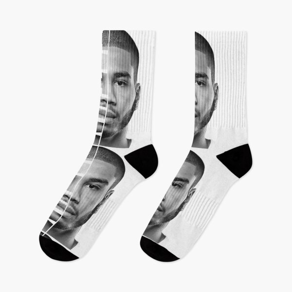 Artikelvorschau, Jayson Tatum - Schwarz / Weiß entworfen und verkauft von AYA-Design.