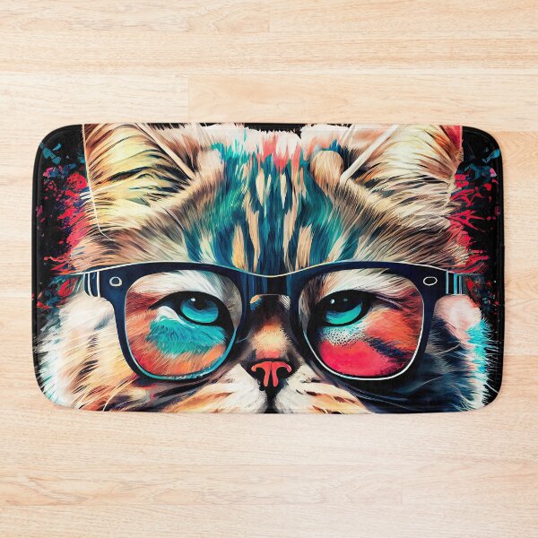 Item preview, Hipster cat Indie #cat  designed and sold by JBJart.