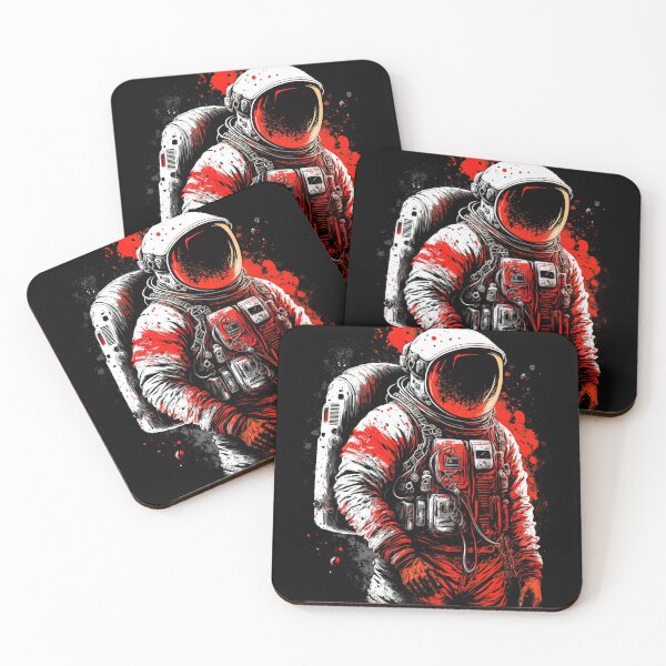 Item preview, Astronaut Outfit Red Paint designed and sold by Magic-almix.
