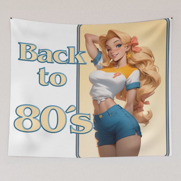 Item preview, Back to 80s art designed and sold by LLartstation.