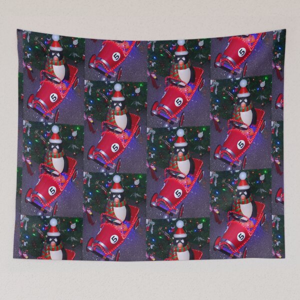Item preview, Christmas Penguin Retro designed and sold by Passion4Travel.