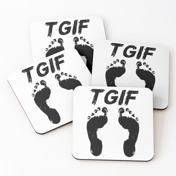 Item preview, Robinson Crusoe Daniel Defoe TGIF Friday Footprint designed and sold by LiteraryAttire.