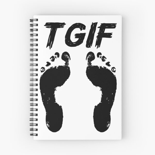 Item preview, Robinson Crusoe Daniel Defoe TGIF Friday Footprint designed and sold by LiteraryAttire.