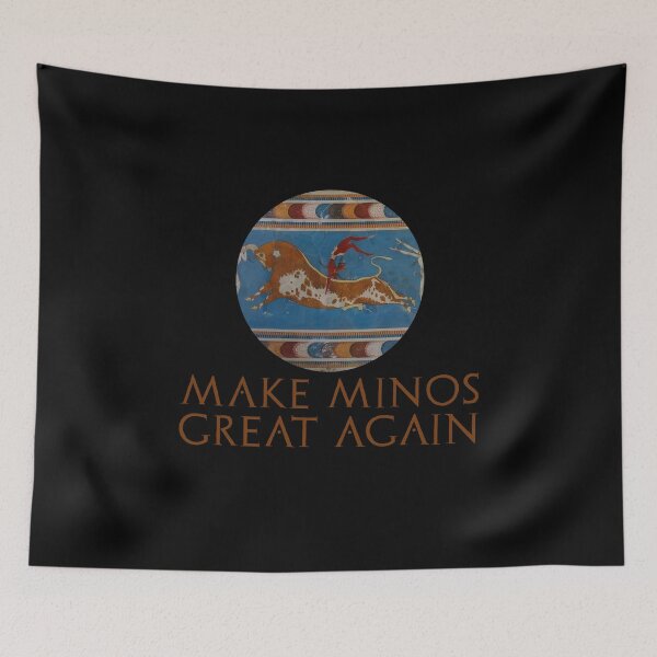Item preview, Ancient Minoan Civilization History - Make Minos Great Again designed and sold by Styrman.