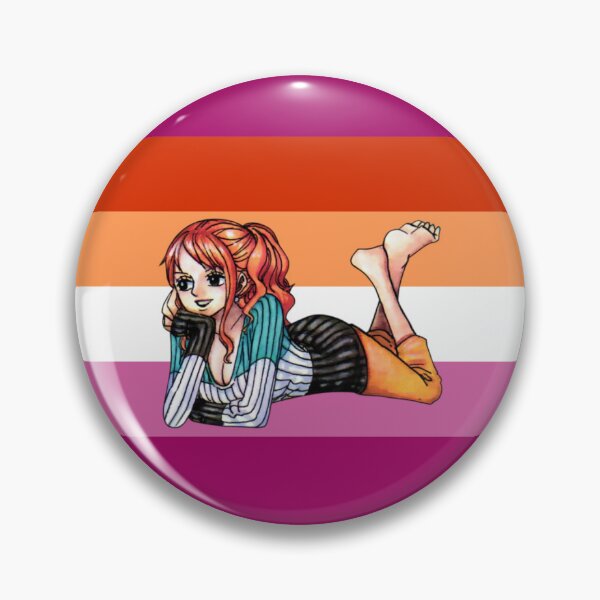Item preview, One Pieces Nami Lesbian Flag designed and sold by Clayleft.