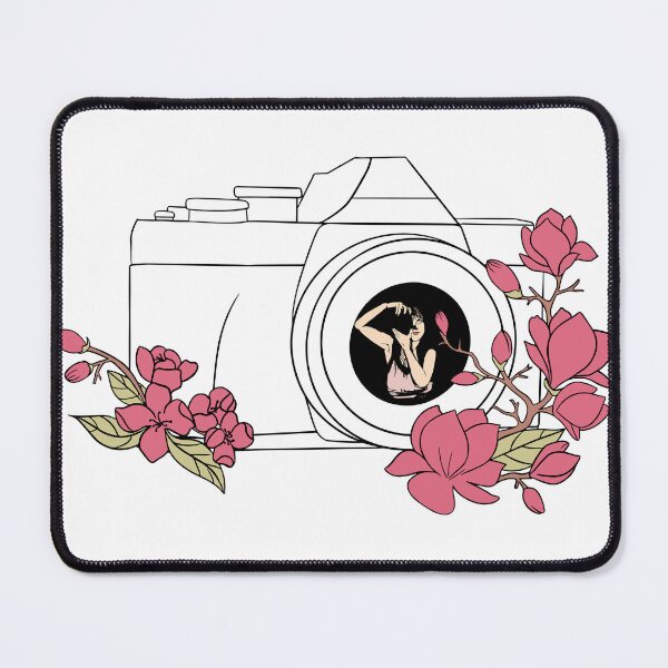 Artikelvorschau, Kamera, Fotograf, Film, DSLR, Blume entworfen und verkauft von artgrafico studio.