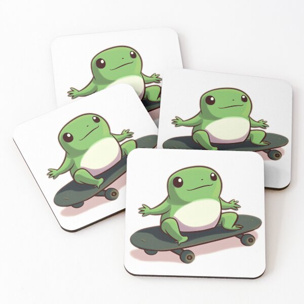 Item preview, Skateboarding Frog designed and sold by defencepalaces.