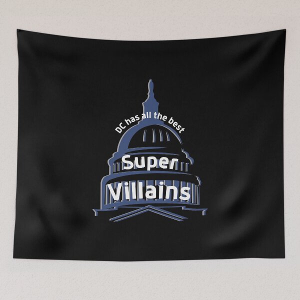Item preview, DC has all the best Super Villains designed and sold by LaughItsComedy.