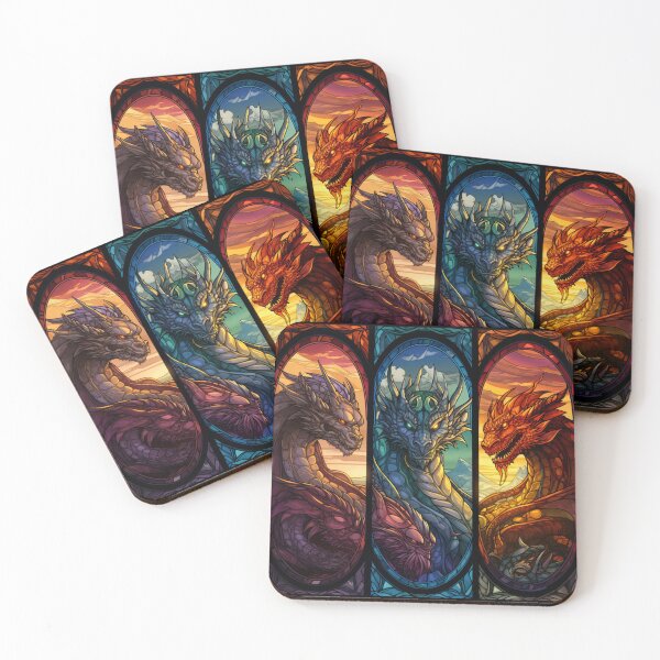 Item preview, In the Realm of Majestic Three Dragons designed and sold by MarcinCollie.