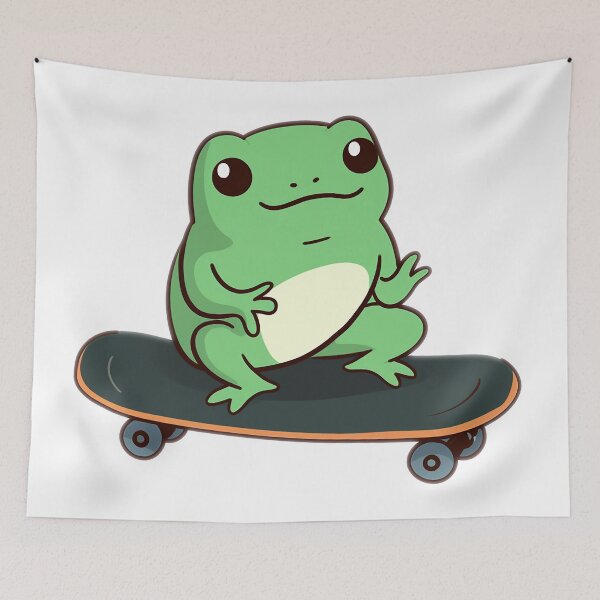 Item preview, Skateboarding Frog designed and sold by defencepalaces.
