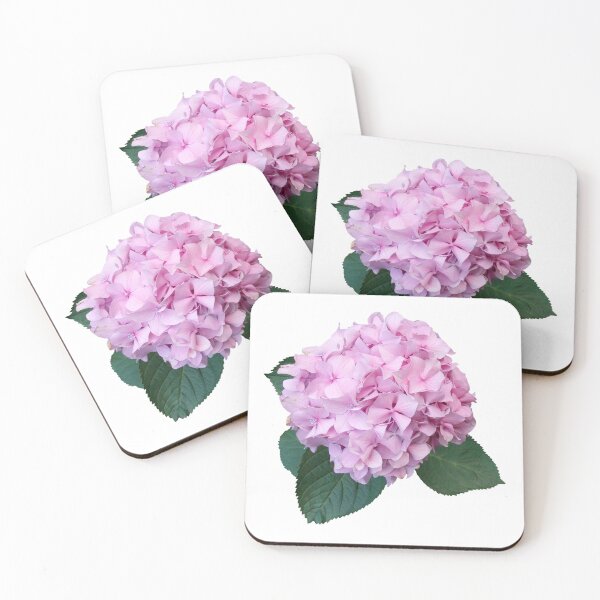 Item preview, Pink hydrangea blossoms original artwork designed and sold by paragonDesign28.