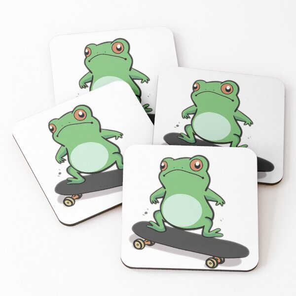 Item preview, Skateboarding Frog designed and sold by defencepalaces.