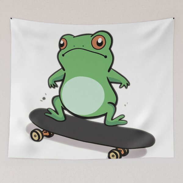 Item preview, Skateboarding Frog designed and sold by defencepalaces.