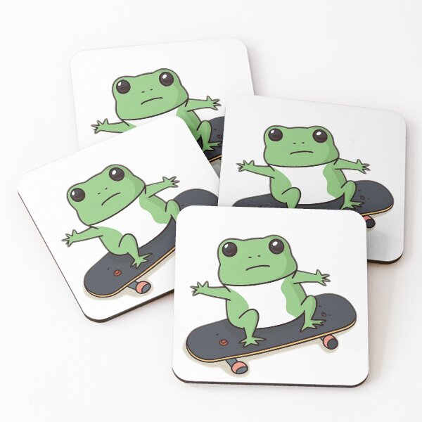 Item preview, Skateboarding Frog designed and sold by defencepalaces.