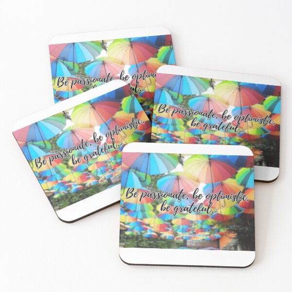 Item preview, Happiness  colors life success  beautiful optimistic umbrellas art artistic designed and sold by Ambrose-lilly.