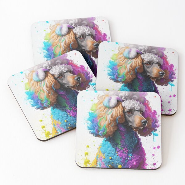 Artikelvorschau, Poodle Dog (Splash Collection) entworfen und verkauft von Vialuga.
