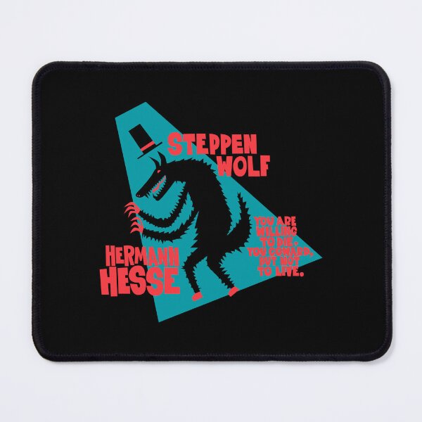 Item preview, Hermann Hesse - Steppenwolf Illustration designed and sold by Boogosh.