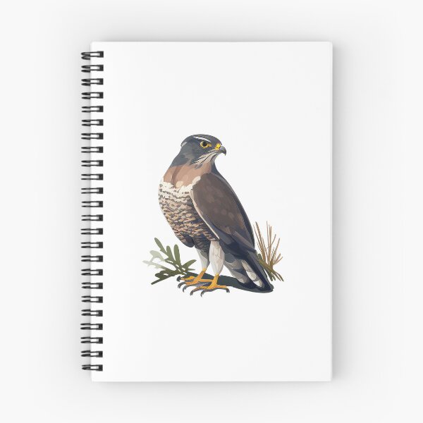 Item preview, Sparrowhawk looking over its shoulder designed and sold by naturemenagerie.