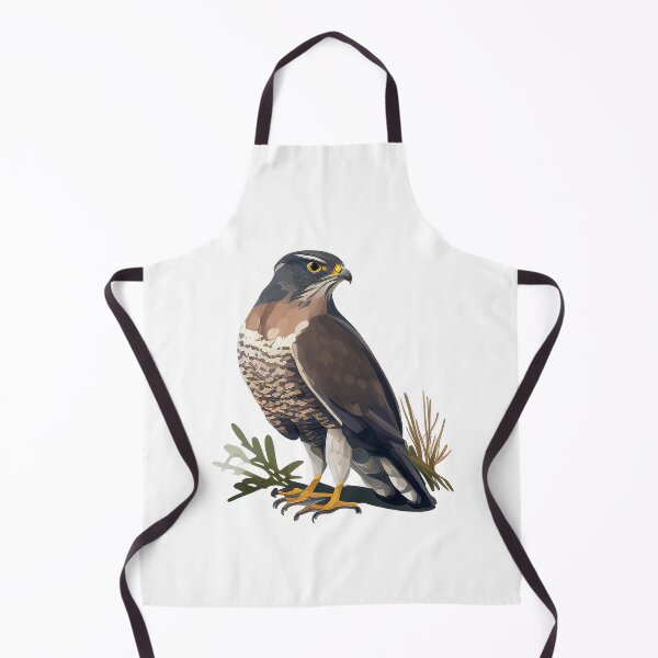 Item preview, Sparrowhawk looking over its shoulder designed and sold by naturemenagerie.