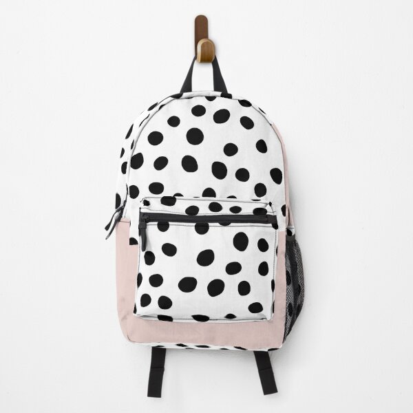 Item preview, Black Pink Dots Pattern designed and sold by KeekStudio.