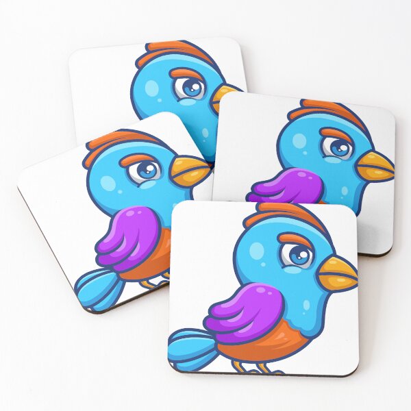 Item preview, Colorful Bird Cartoon designed and sold by GumregaStudio.