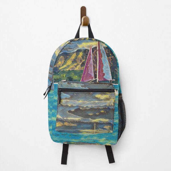 Item preview, DIAMOND HEAD AND SAILBOAT designed and sold by ArtbyRolleen.