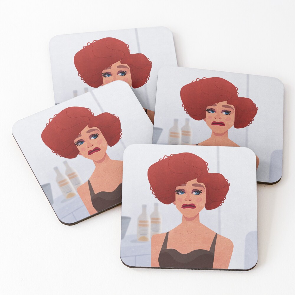 Item preview, Coasters (Set of 4) designed and sold by RikDrawsThings.