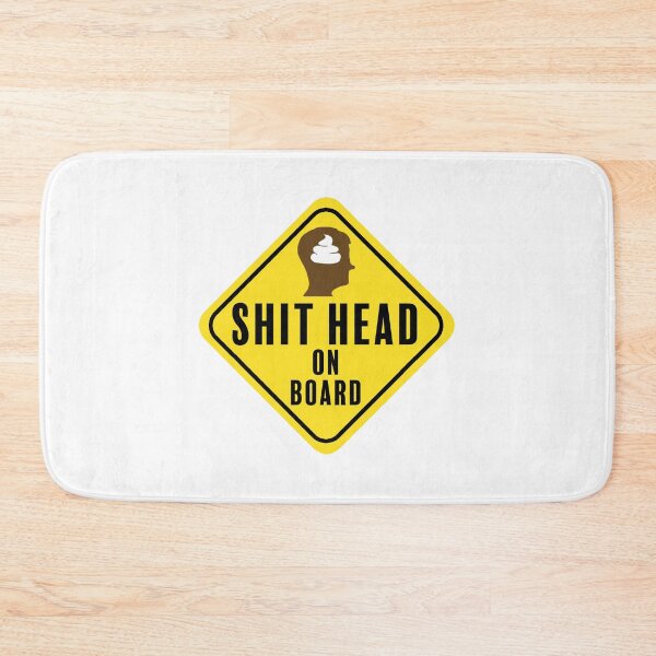 Item preview, Shit Head On Board designed and sold by AxtInk.