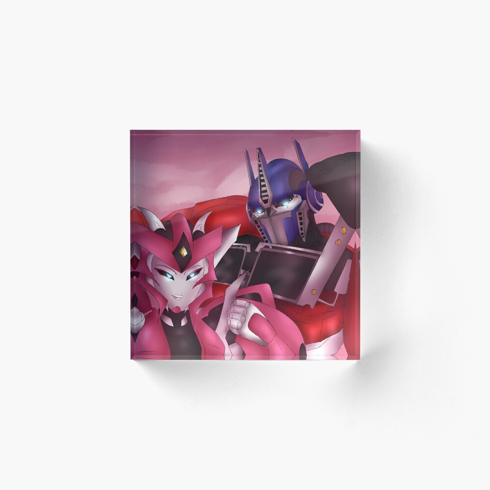 Optimus Prime and Elita-1