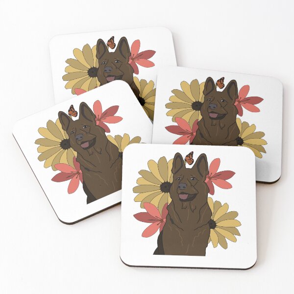 Item preview, German shepherd w/nature  designed and sold by emmaharr20.