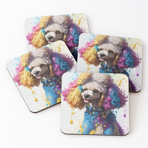 Artikelvorschau, Poodle Dog #01 (Splash Collection) entworfen und verkauft von Vialuga.