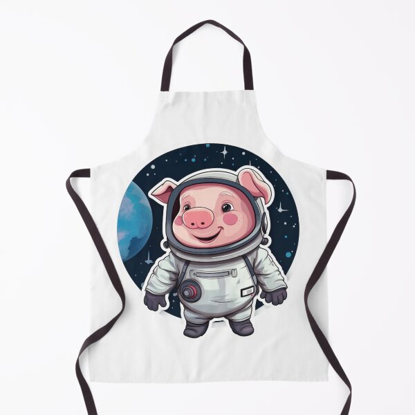 Item preview, Cute Pig Space Astronaut designed and sold by nashthrift.