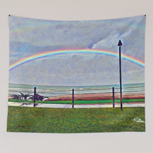 Item preview, DOUBLE RAINBOW ON MAUI designed and sold by ArtbyRolleen.