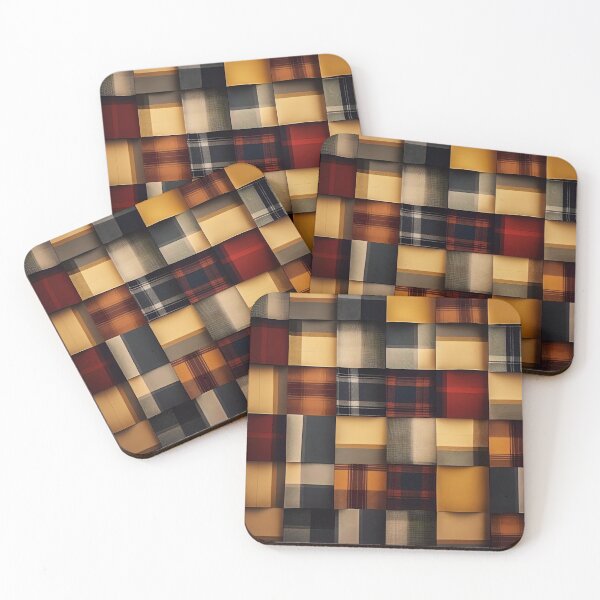 Item preview, A autumn plaid pattern designed and sold by TogetherDshop.