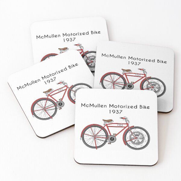 Item preview, 1937 Motorbike - McMullen Motorized Bike designed and sold by BitterGrounds.