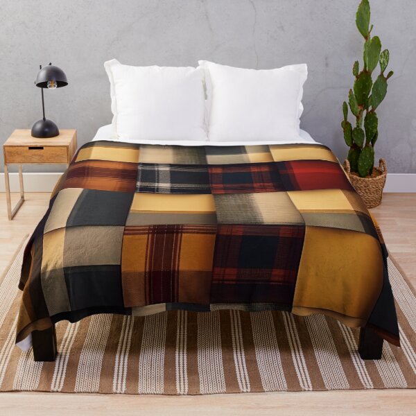 Item preview, A autumn plaid pattern designed and sold by TogetherDshop.