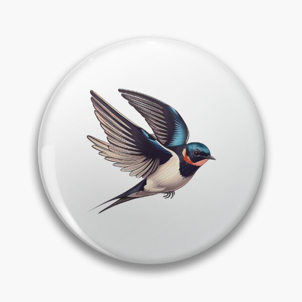 Item preview, A breath-taking swallow designed and sold by naturemenagerie.