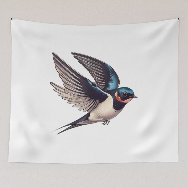 Item preview, A breath-taking swallow designed and sold by naturemenagerie.