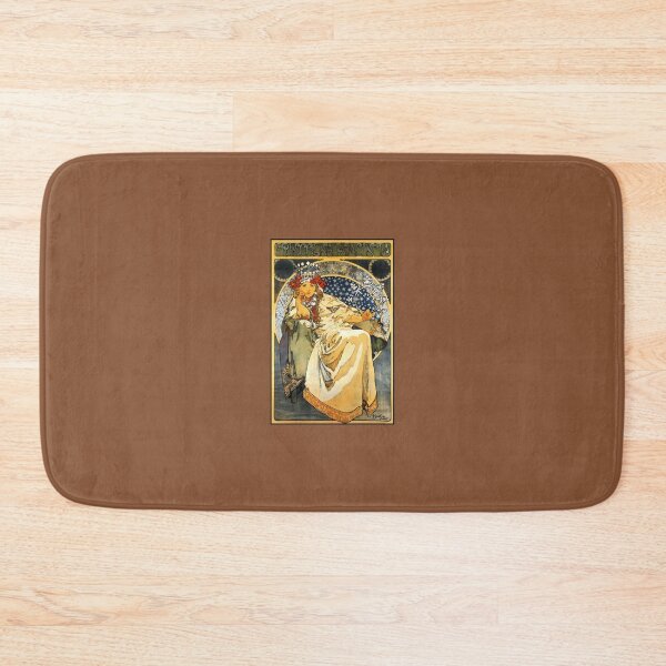 Item preview, Alfons Mucha Princess Hyacinth Throw Pillow 	 designed and sold by xbsdohjd91.