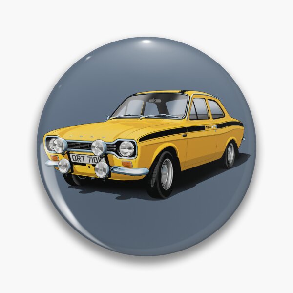 Item preview, Mk 1 Ford Escort México en amarillo designed and sold by candc-retro.