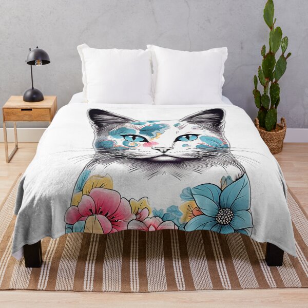 Item preview, Flower Cat designed and sold by defencepalaces.